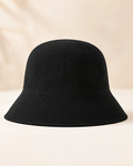 Noir Lyocell Blend Bucket Hat