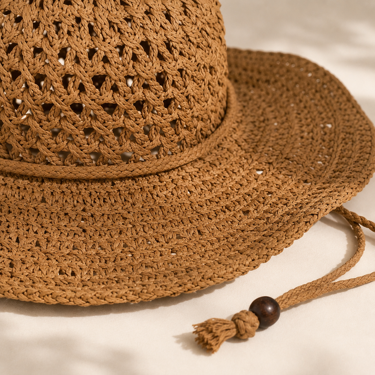 Luna Woven Sun Hat in Natural
